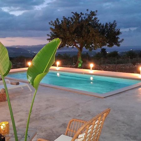 Stone Villa Halepa With Panoramic View. Neon Khorion  Exterior foto