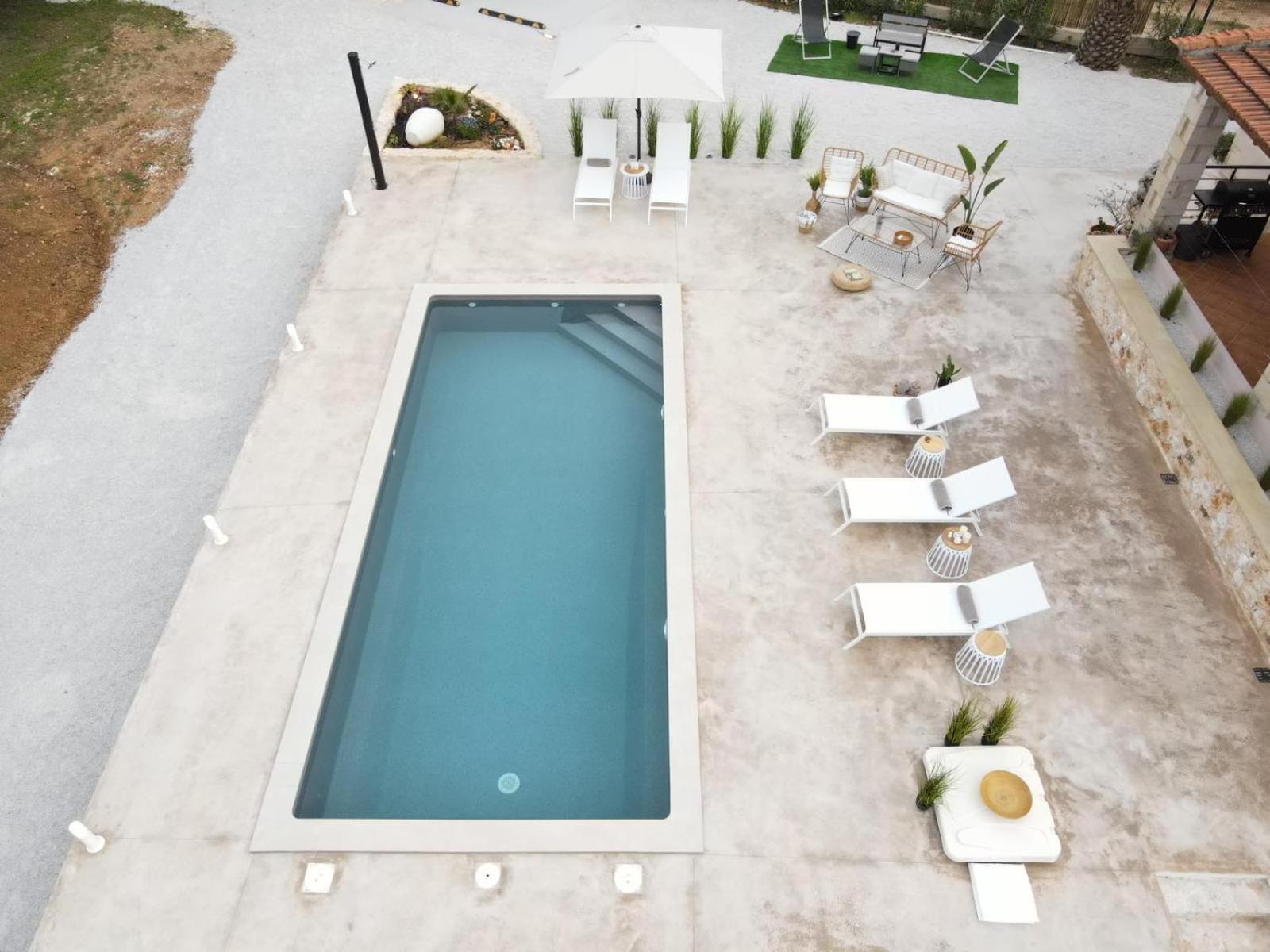 Stone Villa Halepa With Panoramic View. Neon Khorion  Exterior foto